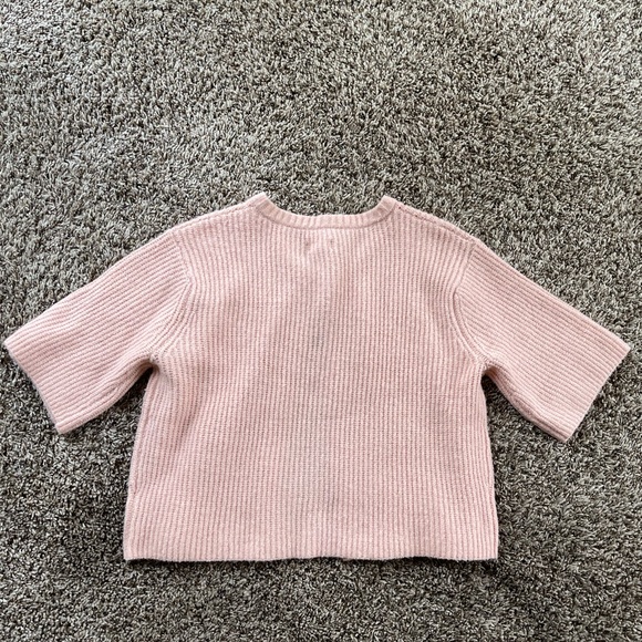 NWT Aerie unREAL Short Sleeve Cardigan- dusty pink - Picture 4 of 6